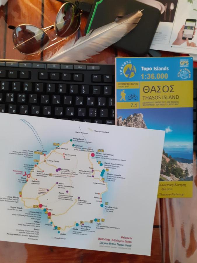 Το Σπίτι Με Το Πηγάδι - Wellcottage Thassos Skála Kallirákhis المظهر الخارجي الصورة